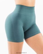 Clothing IE Alphalete Women Amplify Short 4.5" Ocean Blue 2L4400341 - Image 5