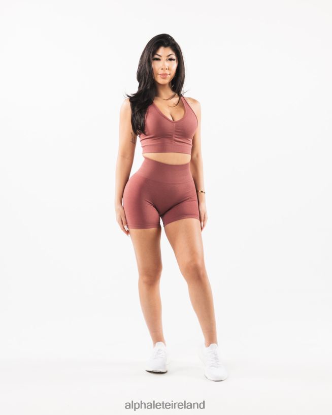 Clothing IE Alphalete Women Amplify Short 4.5" Rose Red 2L4400335 - Image 2