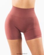 Clothing IE Alphalete Women Amplify Short 4.5" Rose Red 2L4400335 - Image 3