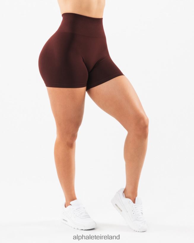 Clothing IE Alphalete Women Amplify Short 4.5" Sangria Red 2L4400334 - Image 5