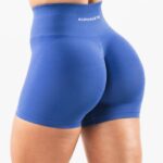 Clothing IE Alphalete Women Amplify Short 4.5" Sapphire Blue 2L4400333