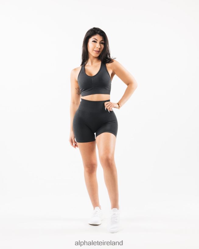 Clothing IE Alphalete Women Amplify Short 4.5" Shadow Grey 2L4400344 - Image 2