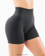 Clothing IE Alphalete Women Amplify Short 4.5" Shadow Grey 2L4400344 - Image 5