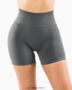 Clothing IE Alphalete Women Amplify Short 4.5" Smoke Grey 2L4400343 - Image 3