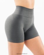 Clothing IE Alphalete Women Amplify Short 4.5" Smoke Grey 2L4400343 - Image 5