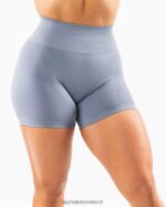 Clothing IE Alphalete Women Amplify Short 4.5" Still Water Blue 2L4400302 - Image 3