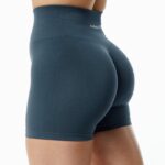Clothing IE Alphalete Women Amplify Short 4.5" Whale Blue 2L4400353