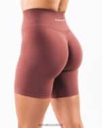 Clothing IE Alphalete Women Amplify Short 6.5" Autumn Red 2L4400354