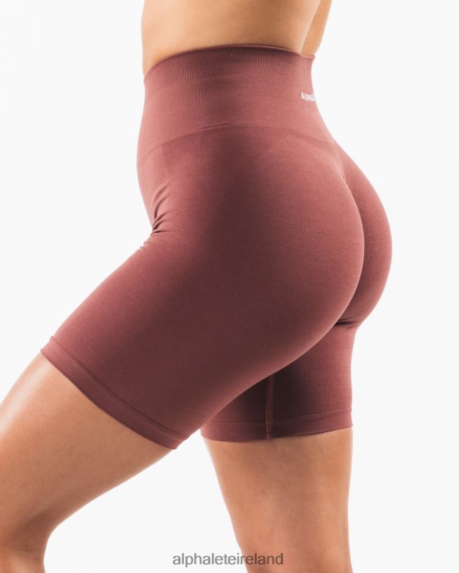 Clothing IE Alphalete Women Amplify Short 6.5" Autumn Red 2L4400354 - Image 4