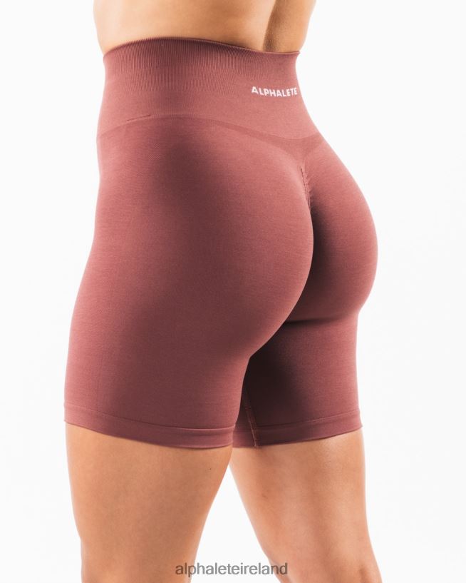Clothing IE Alphalete Women Amplify Short 6.5" Autumn Red 2L4400354 - Image 1