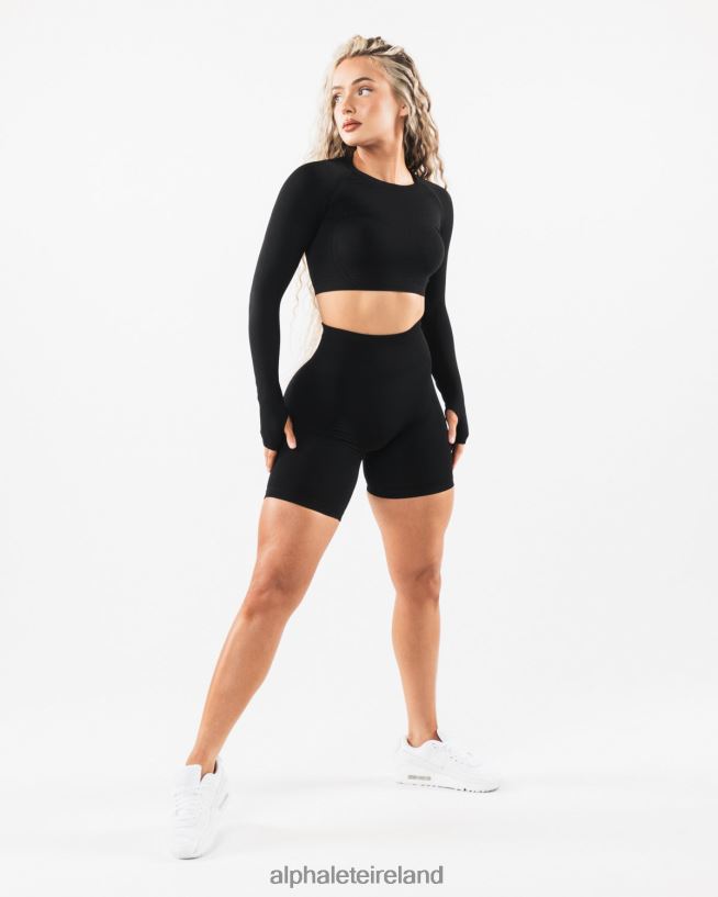 Clothing IE Alphalete Women Amplify Short 6.5" Black 2L4400363 - Image 2