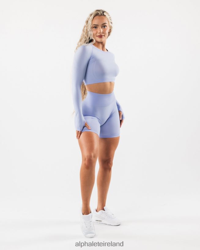 Clothing IE Alphalete Women Amplify Short 6.5" Mystic Blue 2L4400361 - Image 2