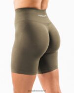 Clothing IE Alphalete Women Amplify Short 6.5" Oak Green 2L4400356