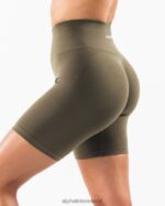 Clothing IE Alphalete Women Amplify Short 6.5" Oak Green 2L4400356 - Image 4