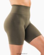 Clothing IE Alphalete Women Amplify Short 6.5" Oak Green 2L4400356 - Image 5