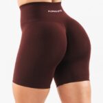 Clothing IE Alphalete Women Amplify Short 6.5" Sangria Red 2L4400362