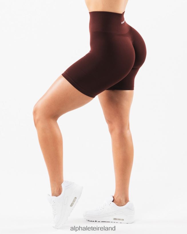 Clothing IE Alphalete Women Amplify Short 6.5" Sangria Red 2L4400362 - Image 4