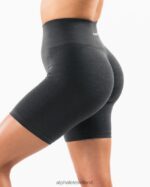 Clothing IE Alphalete Women Amplify Short 6.5" Shadow Grey 2L4400358 - Image 4