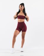 Clothing IE Alphalete Women Aura Bandeau Cran Red 2L440027 - Image 3