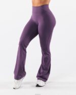 Clothing IE Alphalete Women Aura Flared Pant Aster Purple 2L4400382