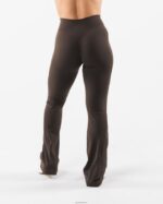 Clothing IE Alphalete Women Aura Flared Pant Cashmere Brown 2L4400398 - Image 4