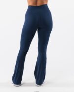 Clothing IE Alphalete Women Aura Flared Pant Ink Blue 2L4400385 - Image 4