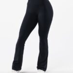 Clothing IE Alphalete Women Aura Flared Pant Tall Black 2L4400387