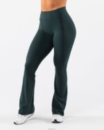 Clothing IE Alphalete Women Aura Flared Pant Tall Cypress Green 2L4400380