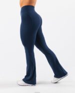 Clothing IE Alphalete Women Aura Flared Pant Tall Ink Blue 2L4400386 - Image 3