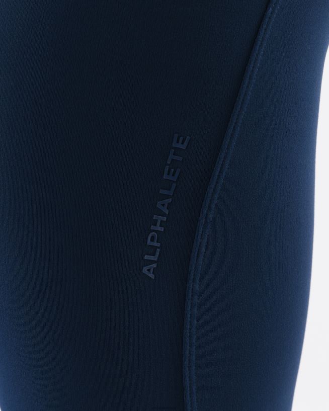 Clothing IE Alphalete Women Aura Flared Pant Tall Ink Blue 2L4400386 - Image 5