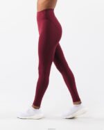 Clothing IE Alphalete Women Aura Legging Cran Red 2L4400375 - Image 3