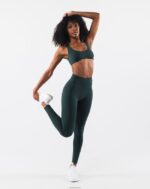 Clothing IE Alphalete Women Aura Legging Cypress Green 2L4400378 - Image 2