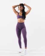 Clothing IE Alphalete Women Aura Sculpt Bra Aster Purple 2L440035 - Image 3