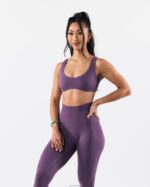 Clothing IE Alphalete Women Aura Sculpt Bra Aster Purple 2L440035 - Image 4