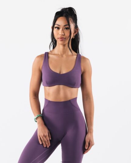 Clothing IE Alphalete Women Aura Sculpt Bra Aster Purple 2L440035