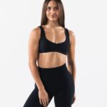 Clothing IE Alphalete Women Aura Sculpt Bra Black 2L440058