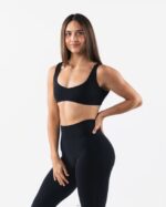 Clothing IE Alphalete Women Aura Sculpt Bra Black 2L440058 - Image 4