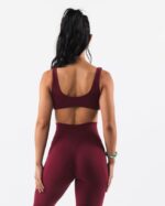 Clothing IE Alphalete Women Aura Sculpt Bra Cran Red 2L440029 - Image 2