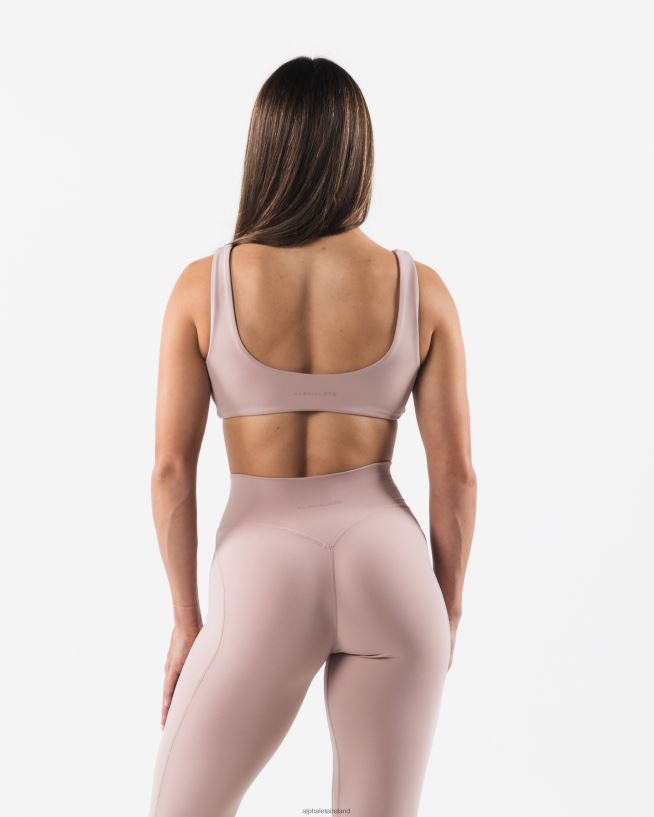 Clothing IE Alphalete Women Aura Sculpt Bra Porcelain Brown 2L440046 - Image 2
