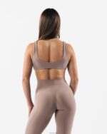 Clothing IE Alphalete Women Aura Sculpt Bra Sand Brown 2L440049 - Image 2