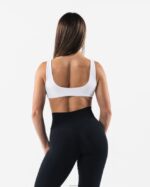 Clothing IE Alphalete Women Aura Sculpt Bra White 2L440043 - Image 2