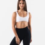 Clothing IE Alphalete Women Aura Sculpt Bra White 2L440043