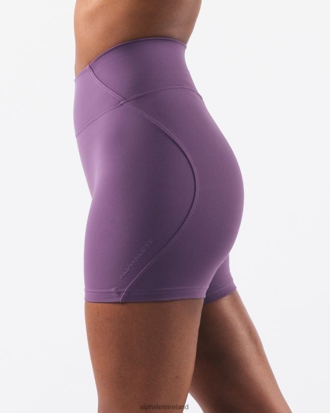 Clothing IE Alphalete Women Aura Short 5" Aster Purple 2L4400300 - Image 3