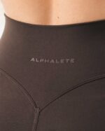 Clothing IE Alphalete Women Aura Short 5" Cashmere Brown 2L4400310 - Image 6
