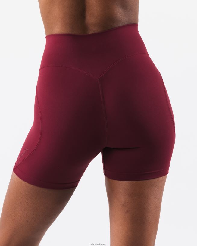 Clothing IE Alphalete Women Aura Short 5" Cran Red 2L4400298 - Image 4