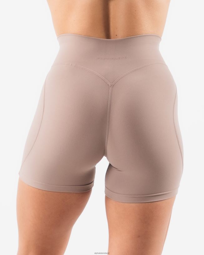 Clothing IE Alphalete Women Aura Short 5" Sand Brown 2L4400308 - Image 5