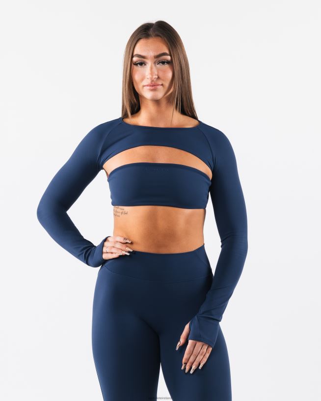 clothing_ie_alphalete_women_aura_shrug_ls_ink_blue_2l4400243.jpg Clothing IE Alphalete Women Aura Shrug LS Ink Blue 2L4400243 - Image 1
