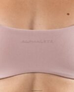 Clothing IE Alphalete Women Aura Strappy Bra Porcelain Brown 2L440045 - Image 5