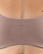 Clothing IE Alphalete Women Aura Strappy Bra Sand Brown 2L440048 - Image 5