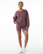 Clothing IE Alphalete Women Classic Crew Autumn Red 2L4400260 - Image 2